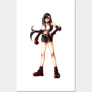 Final Fantasy VII - Tifa Posters and Art